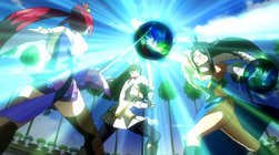 Erza Scarlet vs. Kagura Mikazuchi vs. Minerva