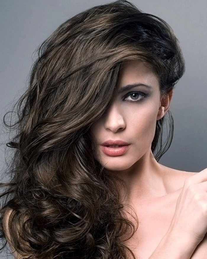 Dark Brown Hair With Color Hair Color Highlighting And