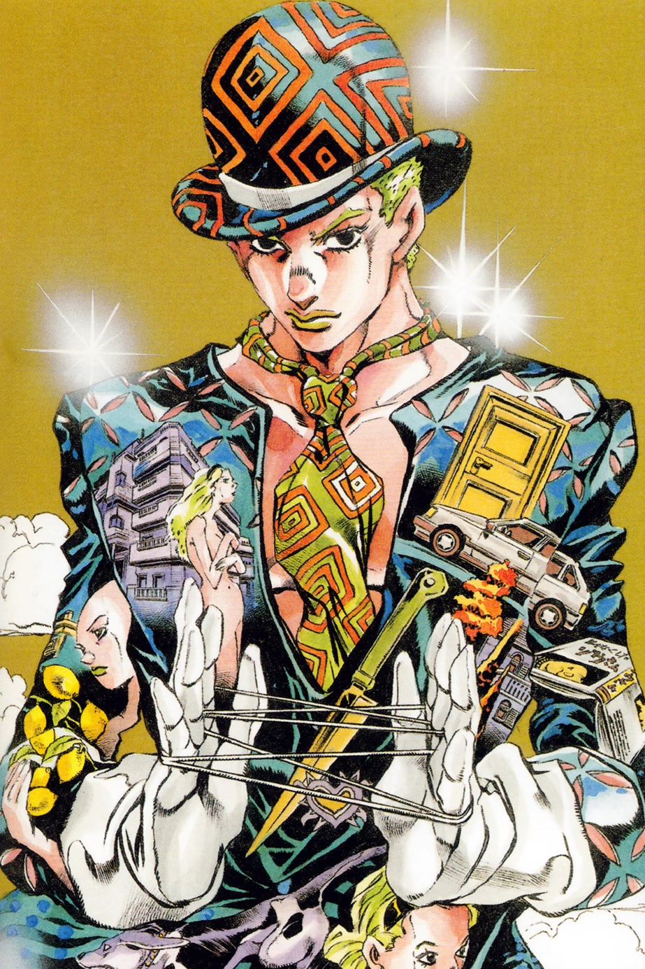 Kira's tie stands out way too much for him r/StardustCrusaders