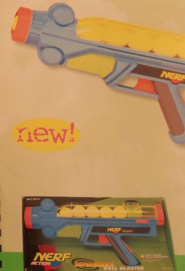 vintage nerf ball blaster