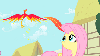 Philomena gives Fluttershy a present S01E22
