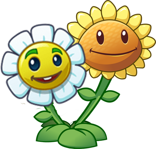 Image - Twin Sunflower Hflower.png - Plants Vs. Zombies Roleplay Wiki