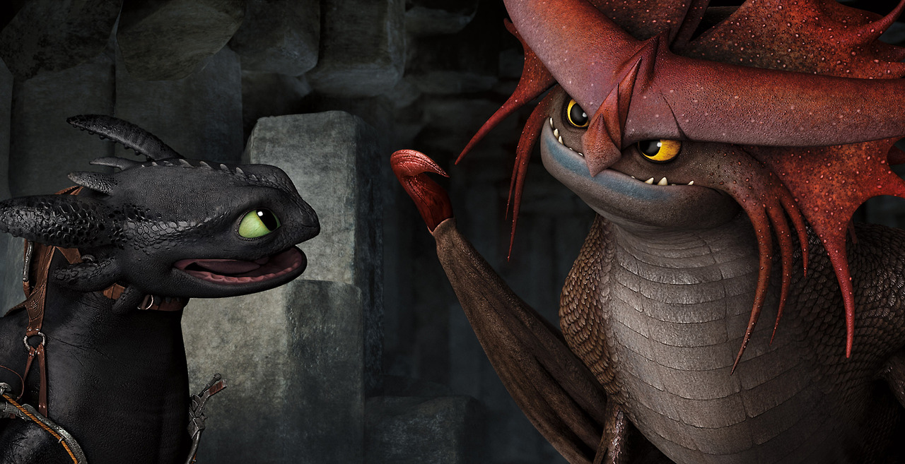 httyd valka and cloudjumper