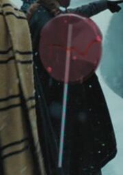 Blood-flavoured lollipop