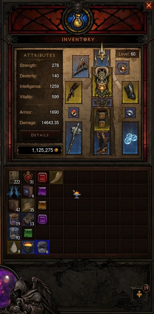 Inventory Diablo Wiki
