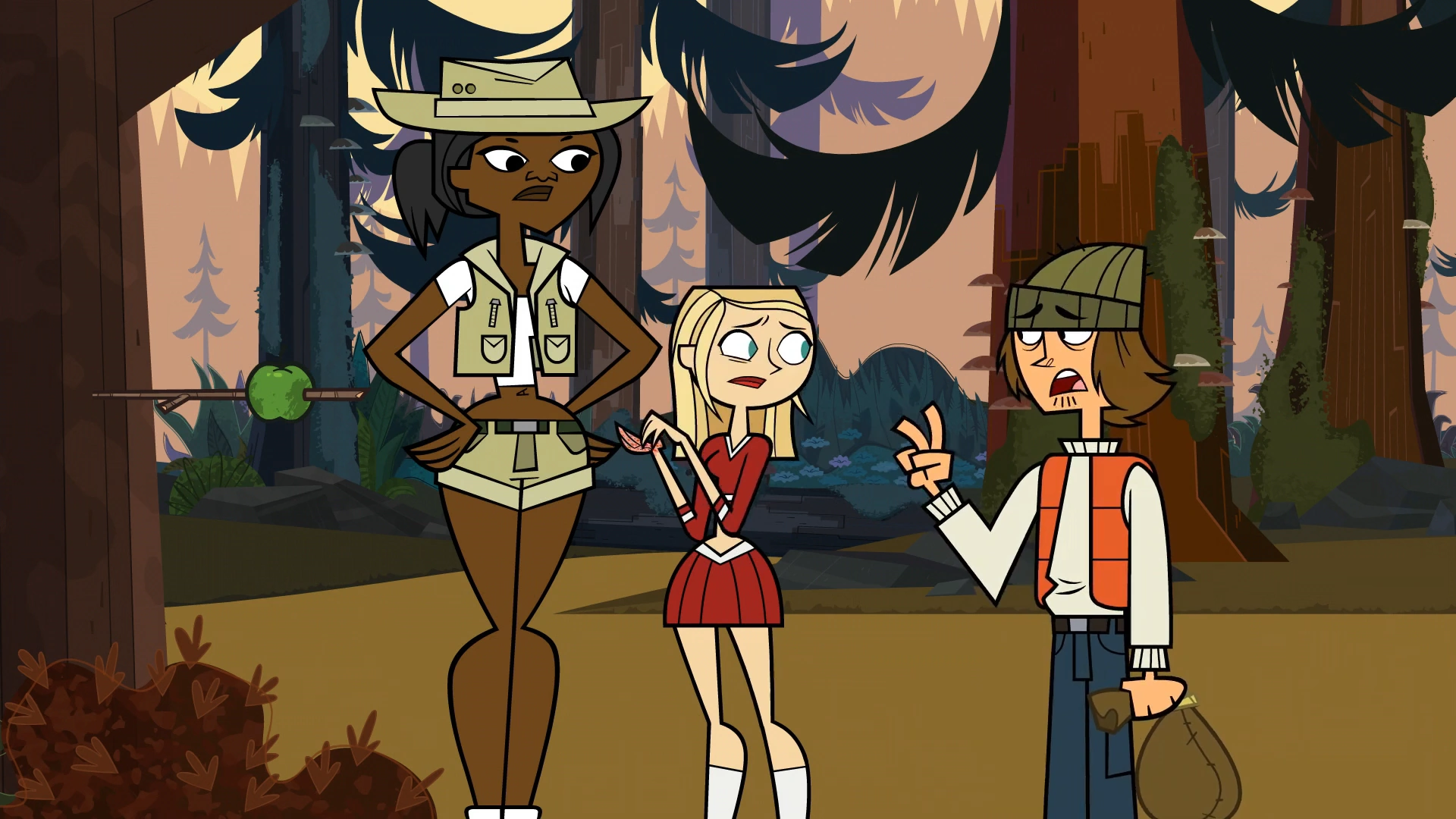 Image Jasmine,Shawn and Samey.png Total Drama Wiki