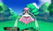 Mega-Diancie en combate
