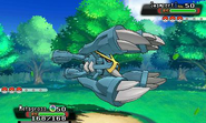 Mega-Metagross en combate