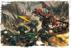 Salamanders vs. Orks Acheron