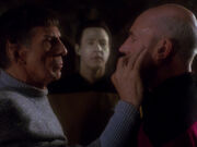 Spock and Picard's mind meld