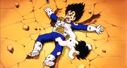 Vegeta sconfitto