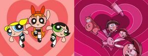 Powerpuff Girls and Fairly OddParents comparison