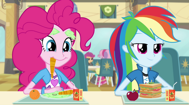 File:Rainbow and Pinkie listen to Sunset EG2.png