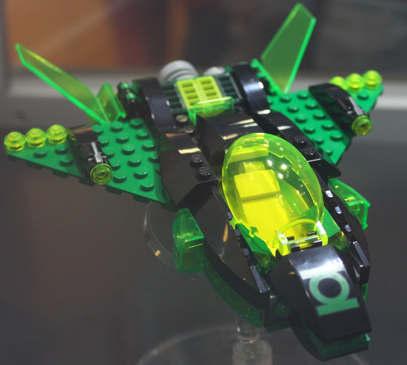 green lantern jet lego