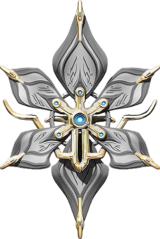 warframe emblema cosmetici maestro escudo apotheosis cannons