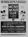 1931 MICKEY CLUBS
