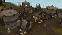 Prifddinas elf camp