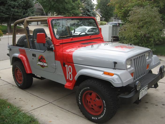 Original jurassic park jeep #5