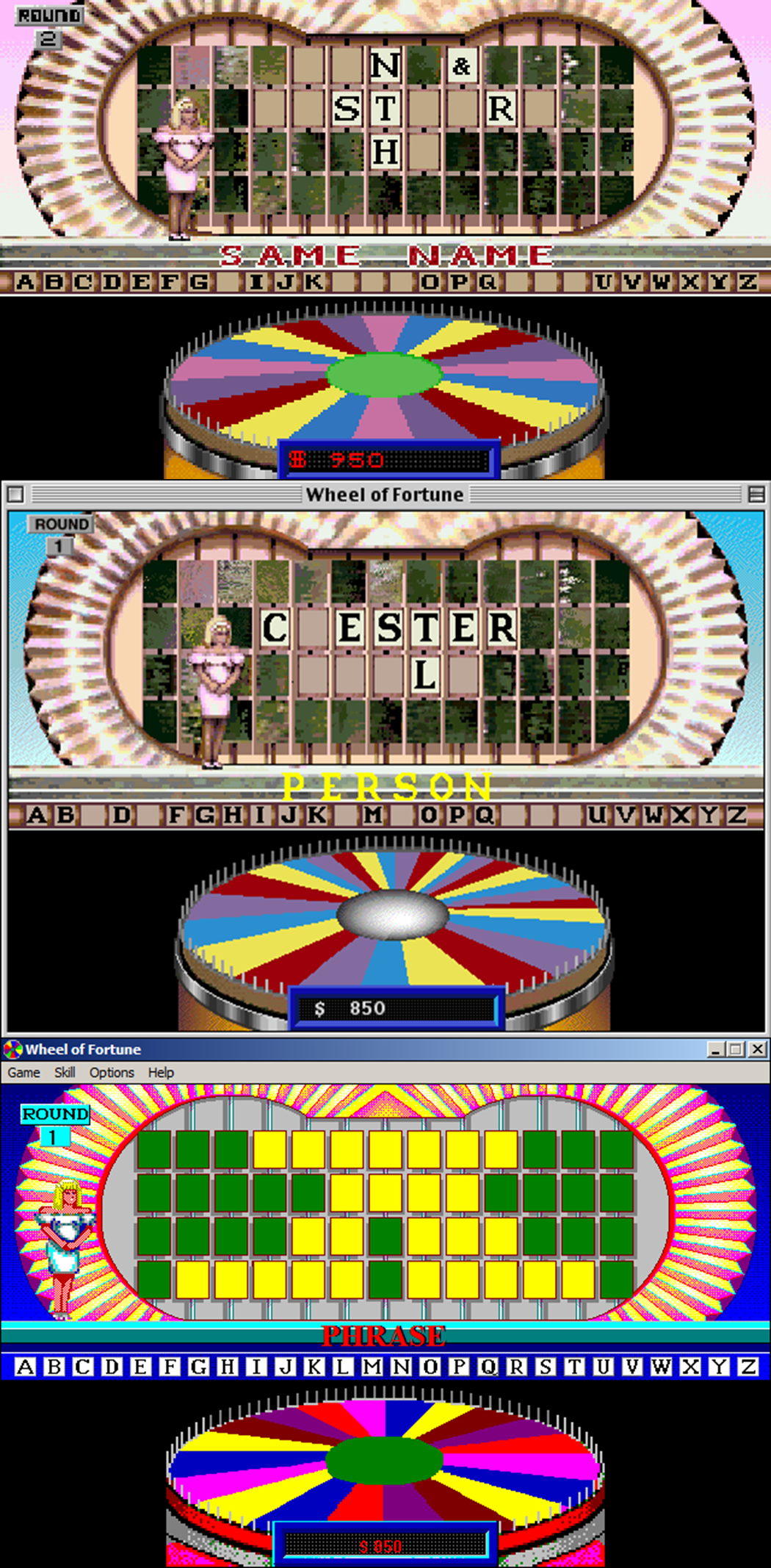 Wheel of fortune game cheats around the house