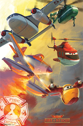 rescue planes characters