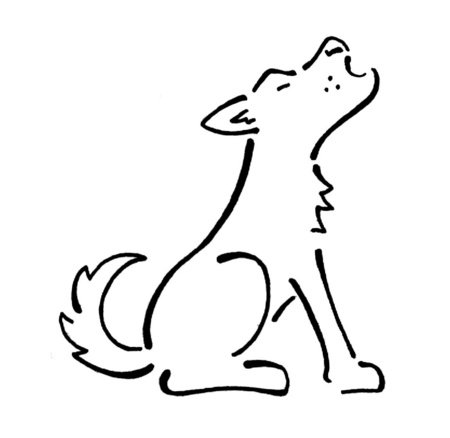Como dibujar un lobo fácil - Imagui