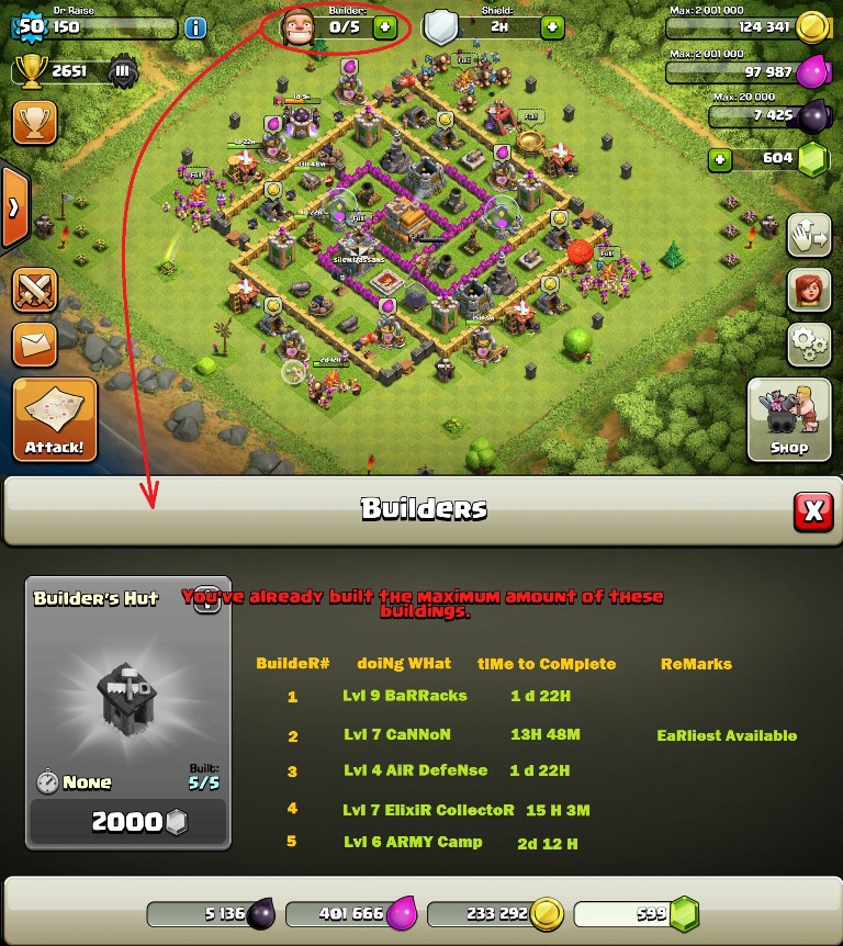 Builder's Hut Clash of Clans Wiki
