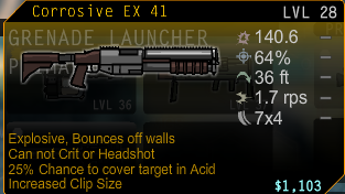 ex 41 grenade launcher