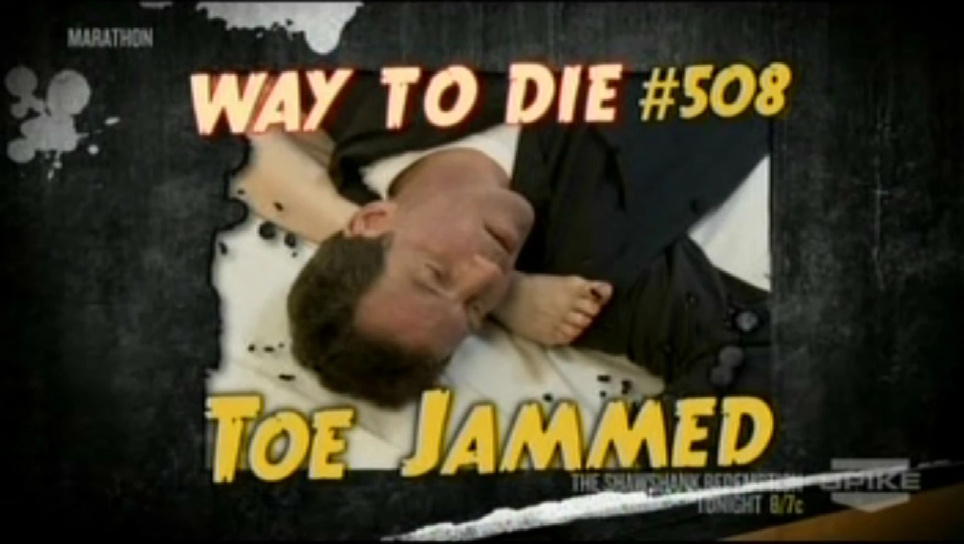 Toe Jammed 1000 Ways To Die Wiki