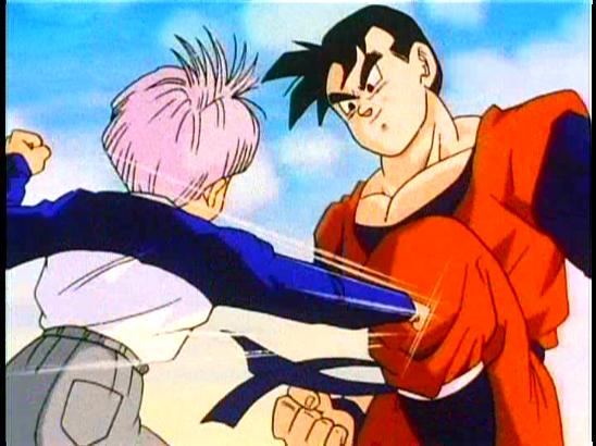 how old was trunks when he met goku