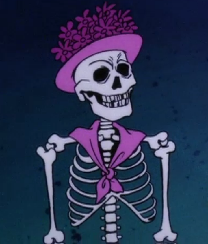 scooby doo skeleton man