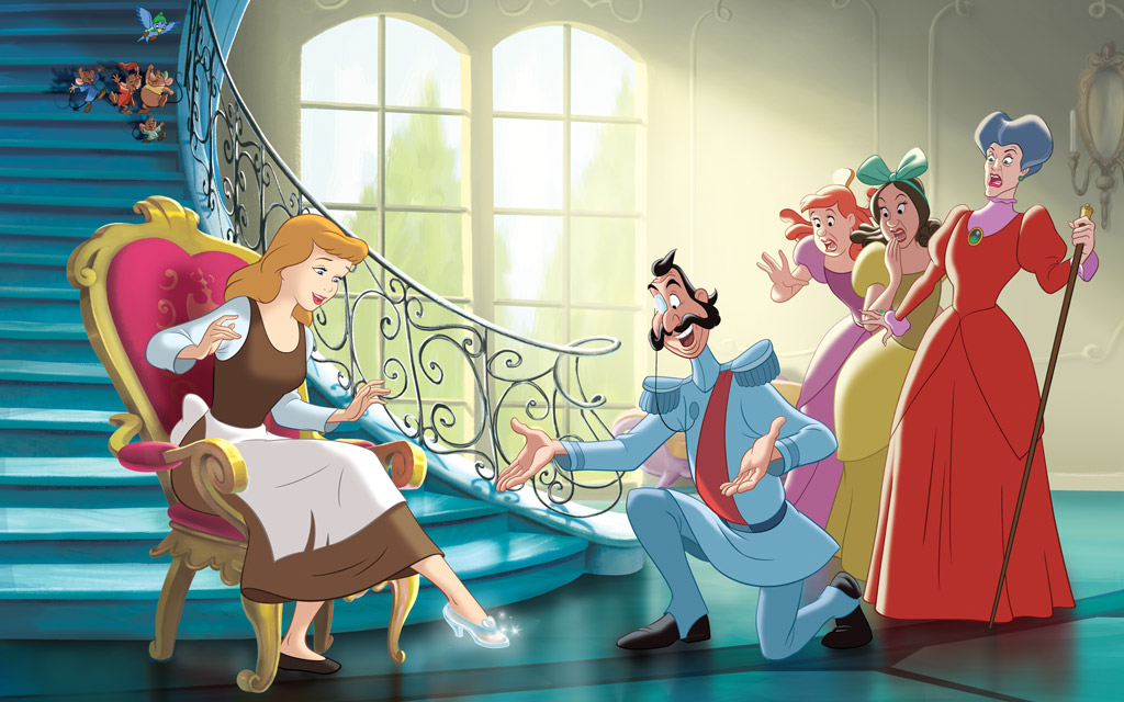 Image Disney Princess Cinderellas Story Illustraition 13 Disney Wiki Wikia 