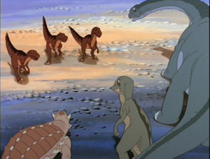 velociraptor land before time