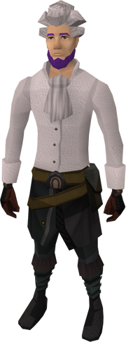 Barrister clothing equipped