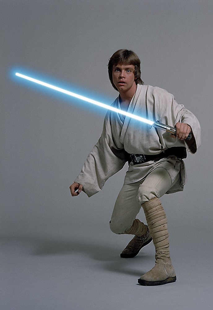 disney world luke skywalker lightsaber