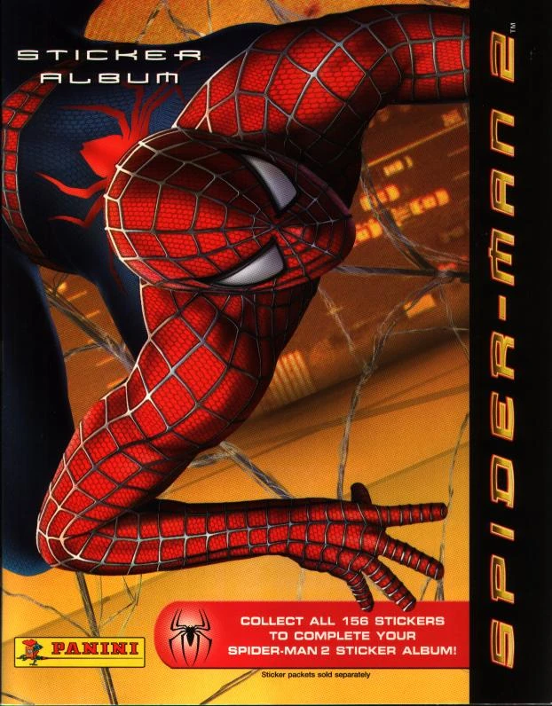 SpiderMan 2 Sticker Album Vol 1 1 Marvel Comics Database