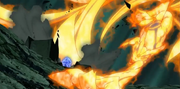 Naruto y Kurama aplastan a Madara