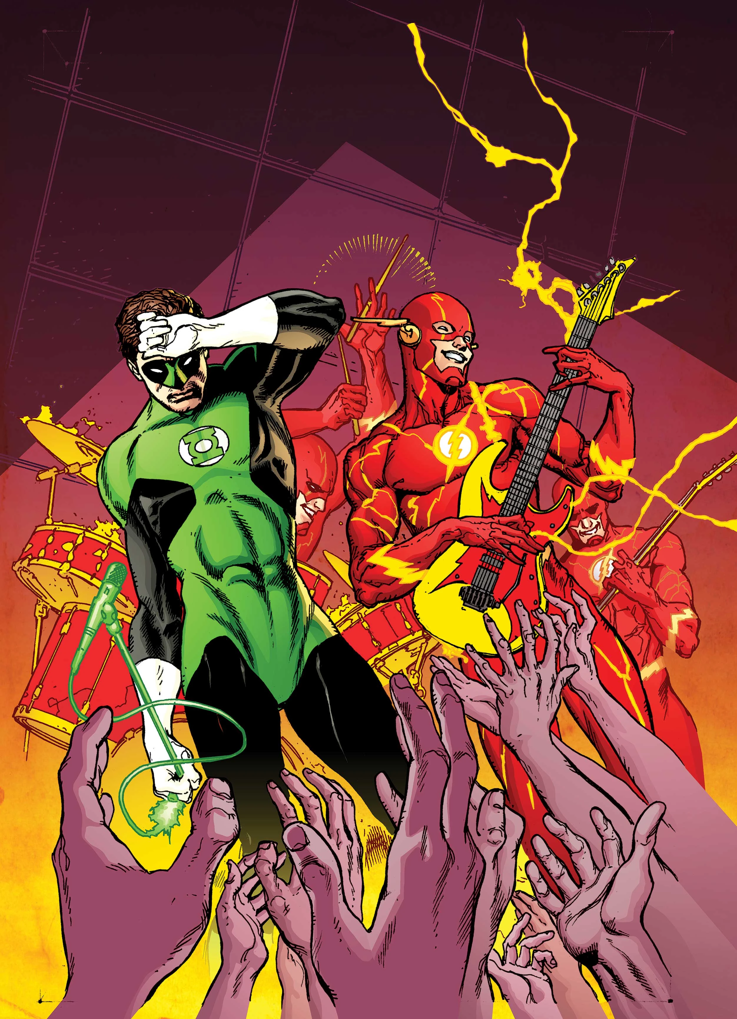 Image Green Lantern Vol 5 38 Textless Flash Variant.jpg DC Comics Database
