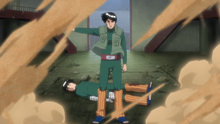 Guy protects Lee