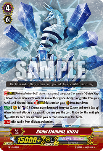 vanguard stride deckset