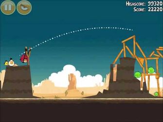 Official Angry Birds Walkthrough Ham 'Em High 13-5