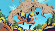 Naruto&#039;s clones vs Gaara