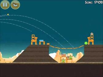 Official Angry Birds Walkthrough Ham 'Em High 14-3
