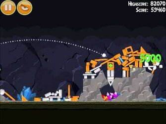 Official Angry Birds Walkthrough Mine and Dine 15-1