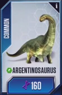 jurassic world alive argentinosaurus