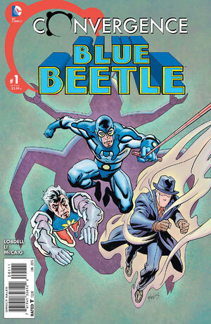 Cover for Convergence: Blue Beetle #1 (2015)