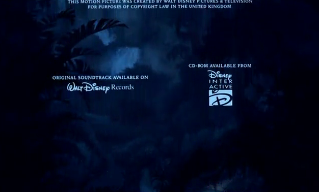 Image - Disney Interactive Tarzan 1999 Ending Credits Logo.png