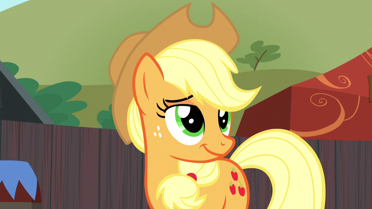 Image - Applejack sympathetic of Trouble Shoes S5E6.png ...