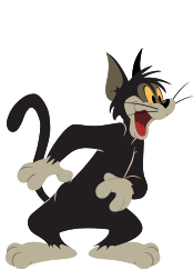 tom the cat from tom and jerry