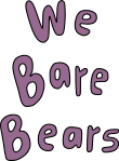 We Bare Bears logotype svg
