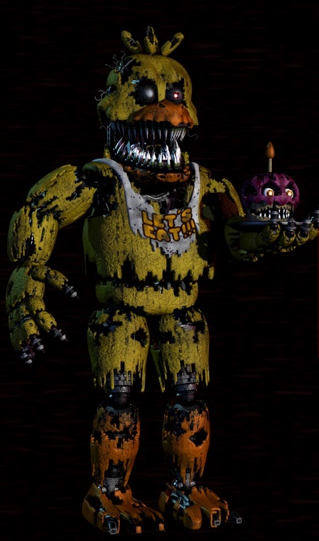 nightmare chica lego